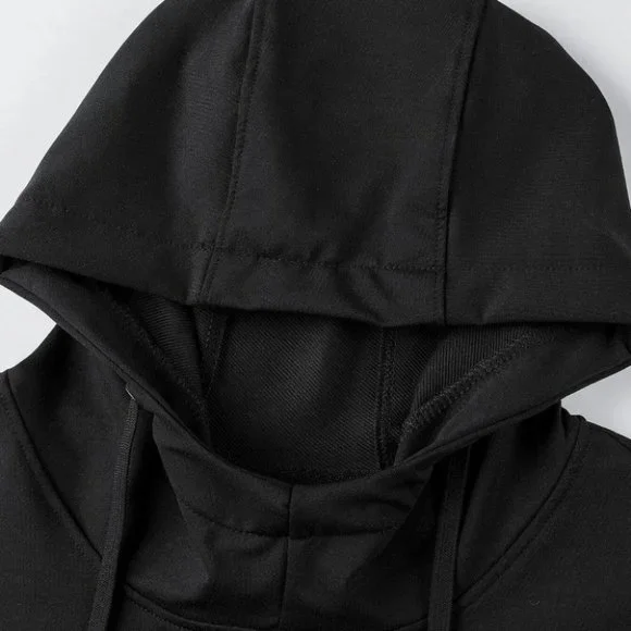 Black Mens Hoodie - Picture 7 of 7
